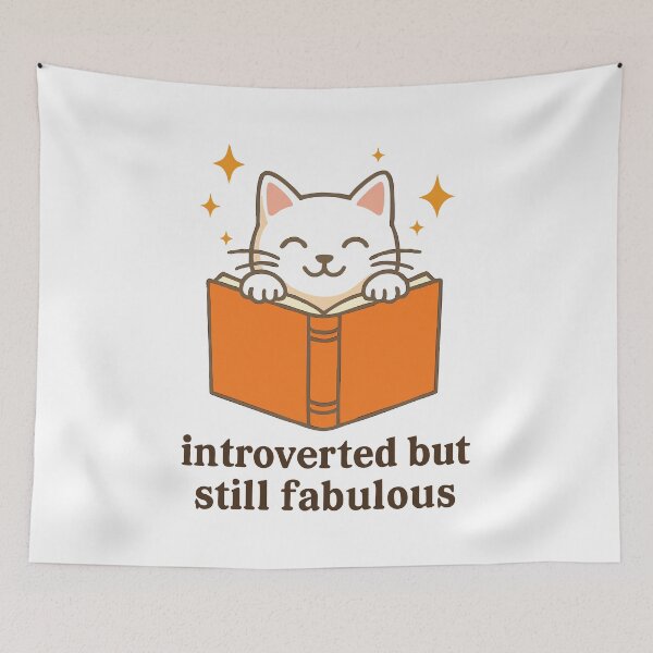 Item preview, Introverted but still fabulous designed and sold by CloudyPress.