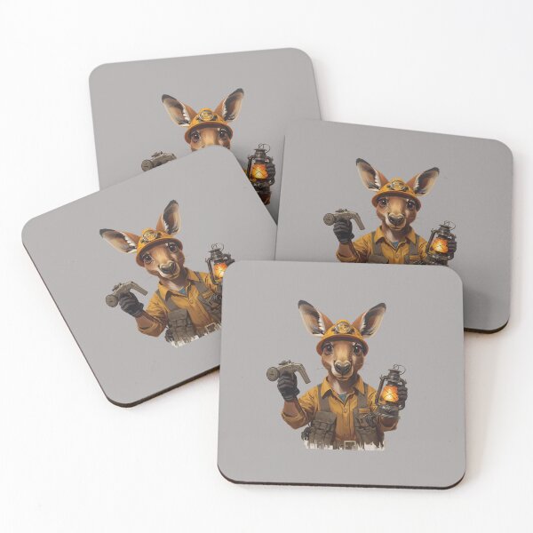 Item preview, Mining Kangaroo designed and sold by sydney-syder.