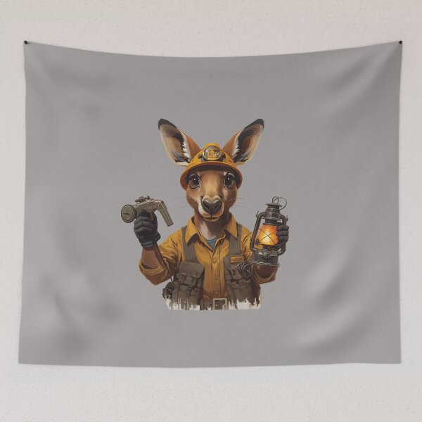 Item preview, Mining Kangaroo designed and sold by sydney-syder.