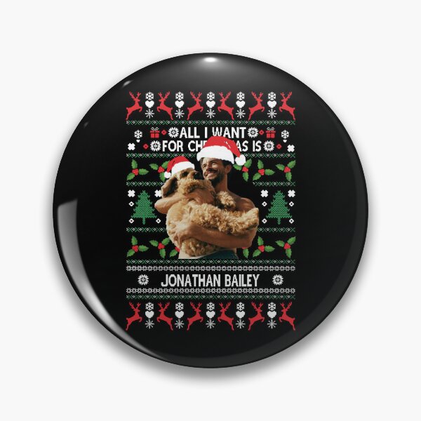 Item preview, Jonathan Bailey & Dog Xmas All I Want For Christmas Jonathan Bailey Sexiest Man Alive designed and sold by peggycantu.