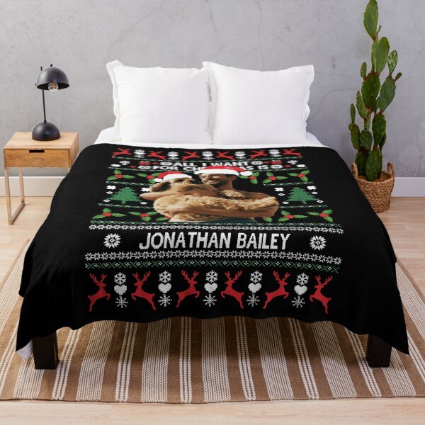 Item preview, Jonathan Bailey & Dog Xmas All I Want For Christmas Jonathan Bailey Sexiest Man Alive designed and sold by peggycantu.