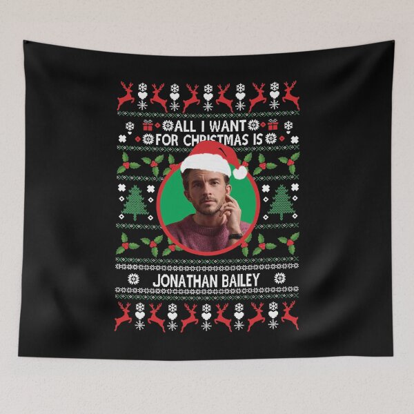 Item preview, Funny All I Want For Christmas Jonathan Bailey PEOPLE’s Sexiest Man Alive Jonathan Bailey Xmas  designed and sold by peggycantu.