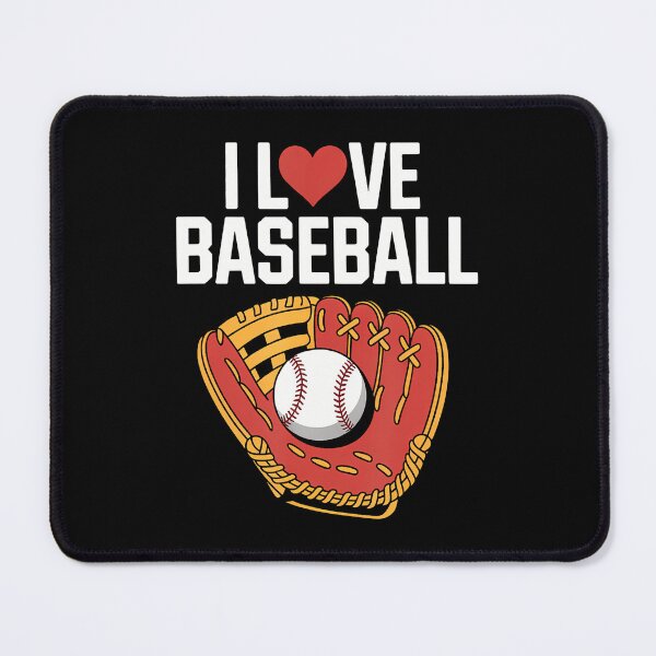 Item preview, I Love Baseball Glove Sports Passion designed and sold by ChantelNicole.