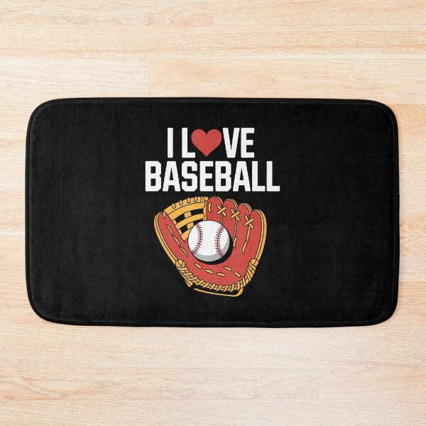 Item preview, I Love Baseball Glove Sports Passion designed and sold by ChantelNicole.