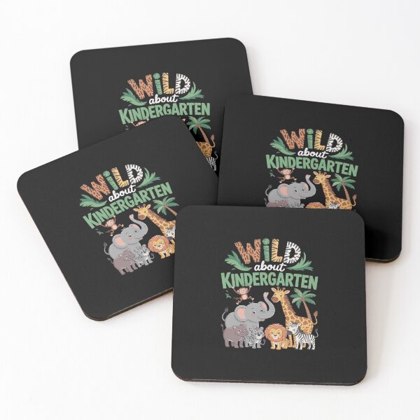 Item preview, Wild About Kindergarten Teacher Student Zoo Safari  designed and sold by EllinoKlemo.