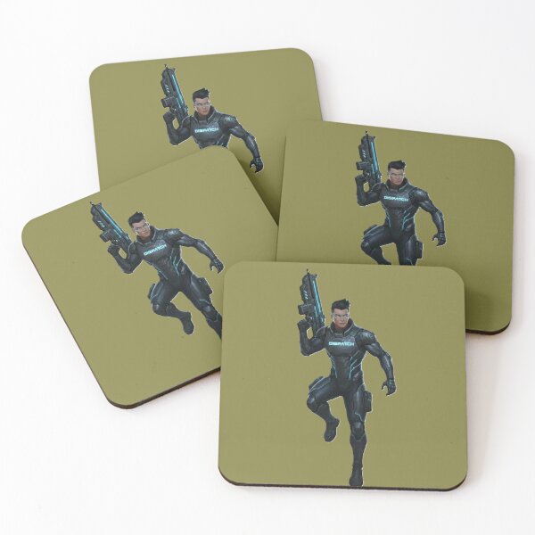 Item preview, Dispatch – Futuristic Action Hero with Energy Weapon designed and sold by DroolWorthyUS.