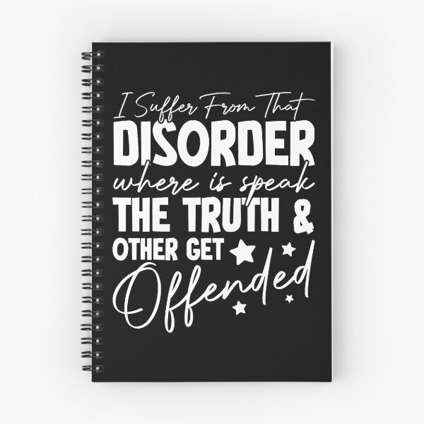 Item preview, Suffer From Disorder Speak The Truth And Other Get Offended designed and sold by ChantelNicole.