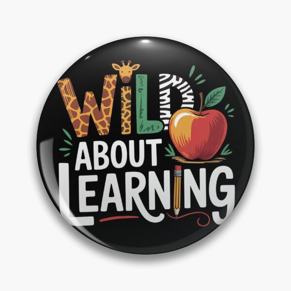Item preview, Wild About Learning Back To School Leopard Teacher Student  designed and sold by KonstanKoraner.