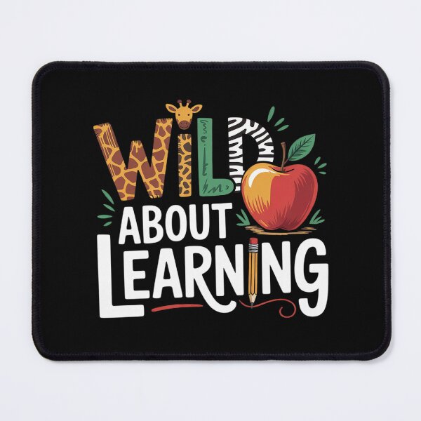 Item preview, Wild About Learning Back To School Leopard Teacher Student designed and sold by KonstanKoraner.