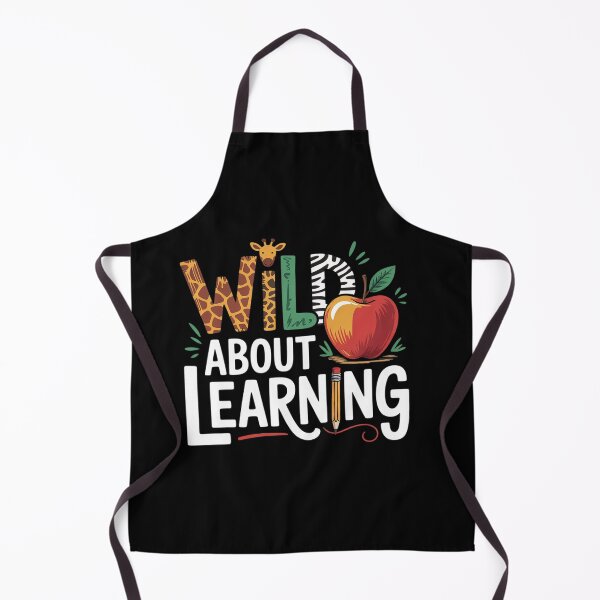 Item preview, Wild About Learning Back To School Leopard Teacher Student designed and sold by KonstanKoraner.