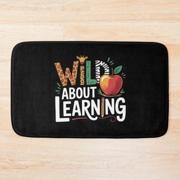 Item preview, Wild About Learning Back To School Leopard Teacher Student  designed and sold by KonstanKoraner.