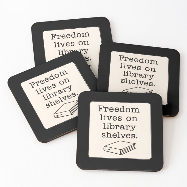 Item preview, Anti Censorship Book Ban Statement Minimalist Art Prints designed and sold by PinUpPizzazz.