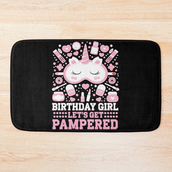 Item preview, Birthday Girls Let's Get Pampered Spa Party BD Unicorn Girls designed and sold by MyzoToyota.