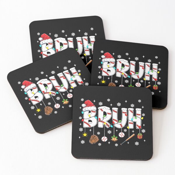 Item preview, Bruh Christmas Baseball Funny Xmas Lights designed and sold by jackelmbradyt.