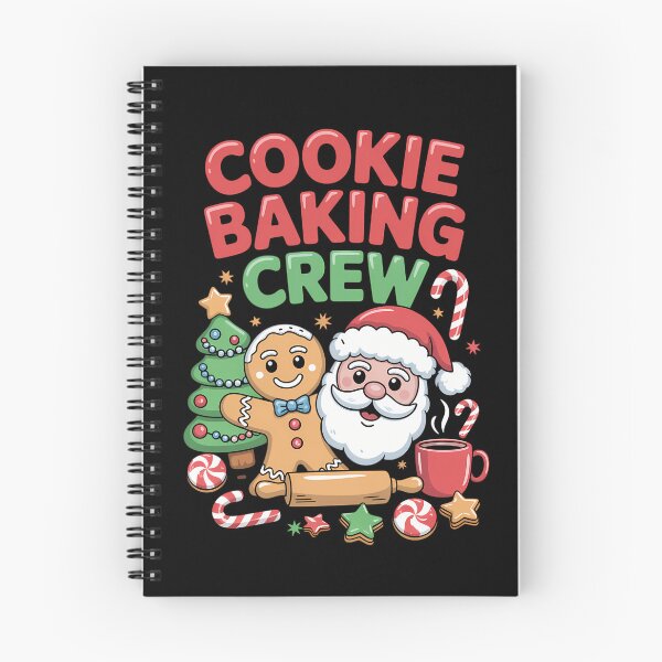 Item preview, Cute Cookie Baking Crew Santa Gingerbread designed and sold by AmericaKub.