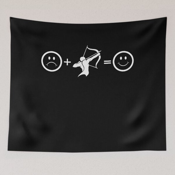 Item preview, Archery Archer Equals Happy Bow Hunting Shirt designed and sold by shoppzee.