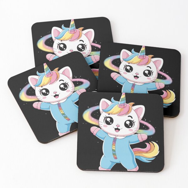 Item preview, Cat Dressed as Unicorn Funny Cat Lover Women Girls designed and sold by MyzoToyota.