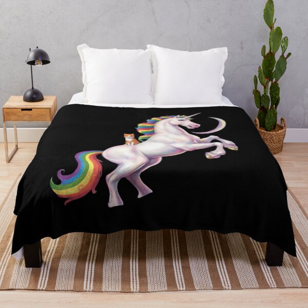 Item preview, Cat Riding Unicorn Galaxy Rainbow Kitten Lover Girl Women designed and sold by MyzoToyota.