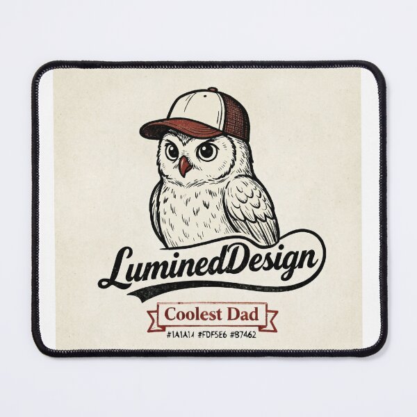 Item preview, Wise Owl Logo Design | Elegant Night Owl Graphic | Animal Artwork for T-Shirts, Mugs, Hats & Creative Accessories designed and sold by LuminetDesign.
