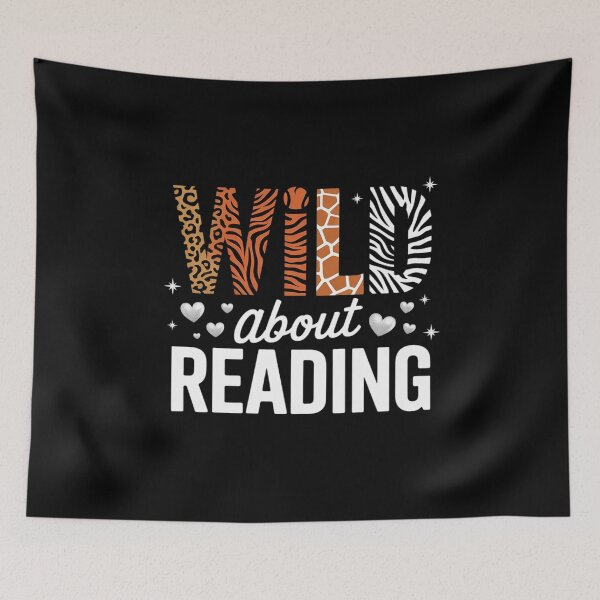 Item preview, Wild About Reading Teacher Reading Books Back To School  designed and sold by Belkisallen.
