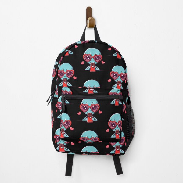 Item preview, Funny Alien Heart Chocolate Valentine Alien Womens Mens Kids designed and sold by ChantelNicole.