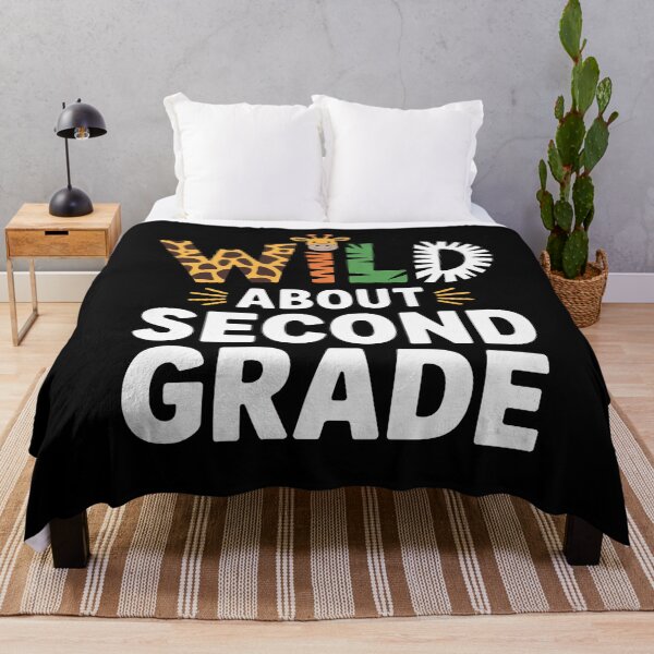 Item preview, Wild about Second Grade, Teacher Student First Day Of School 1 designed and sold by Belkisallen.