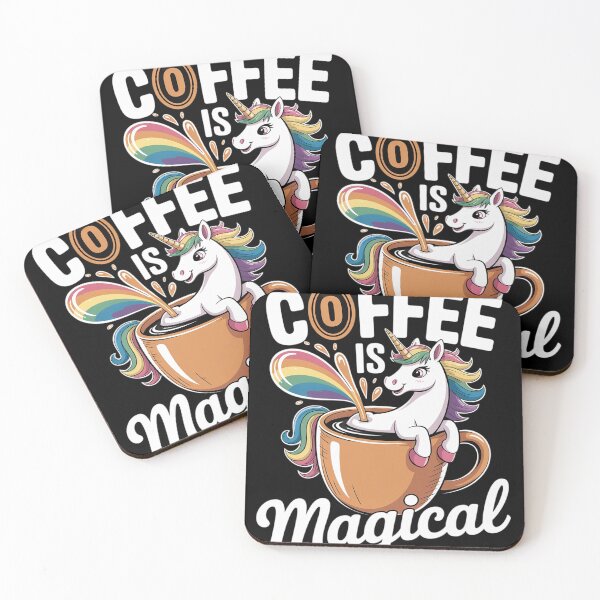 Item preview, Coffee Unicorn designed and sold by MyzoToyota.