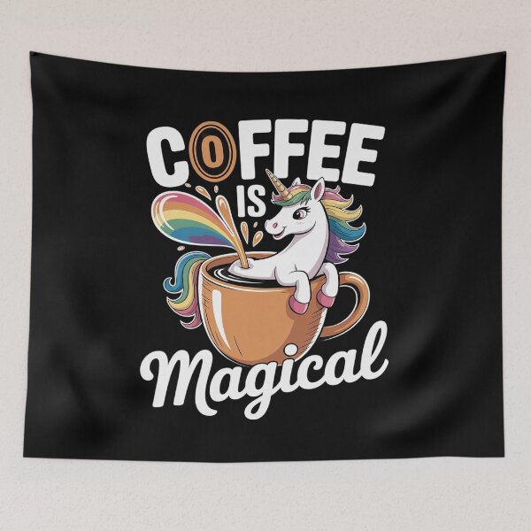 Item preview, Coffee Unicorn designed and sold by MyzoToyota.