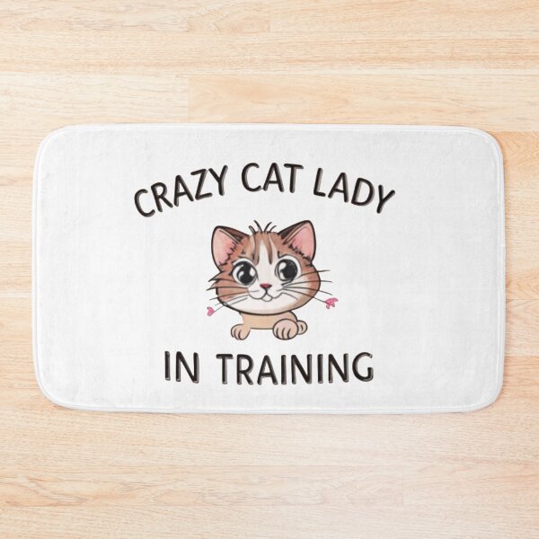 Item preview, Cute Kitten Crazy Cat Lady in Training Funny Gift. T-Shirt Design. designed and sold by ZyVoAli.