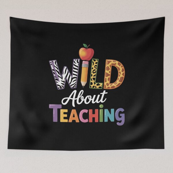 Item preview, Wild About Teaching Back To School & First Day Of School  designed and sold by Belkisallen.