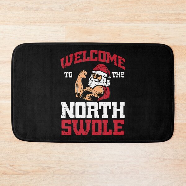Item preview, Christmas Welcome North Swole Xmas Muscle Gym Men Women Kids designed and sold by JanisPenelope.