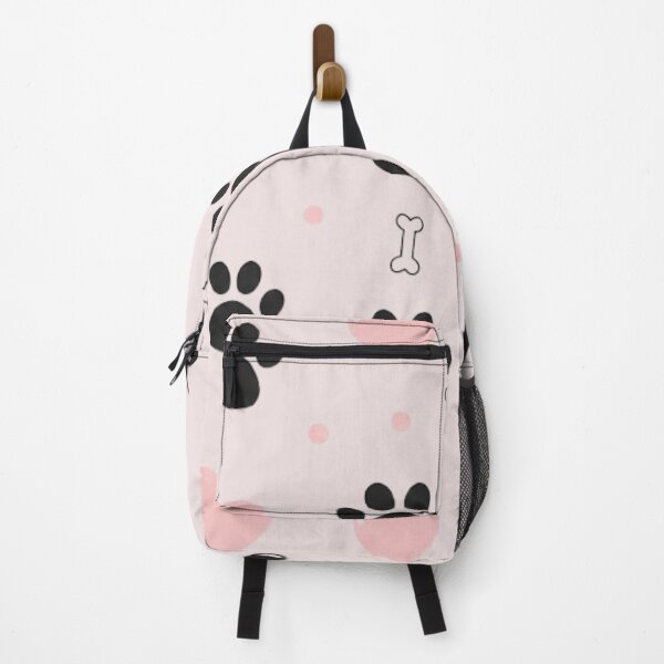 Item preview, Paw Print Hearts Dog Lover Seamless Pattern Cute Pink Pet Design designed and sold by anandsiva2703.