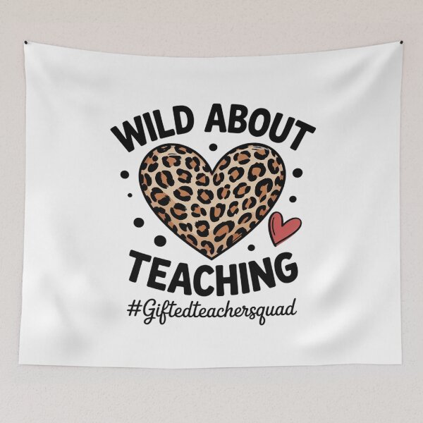 Item preview, Wild About Teaching Gifted Teacher Squad Leopard GT Squad  designed and sold by Belkisallen.