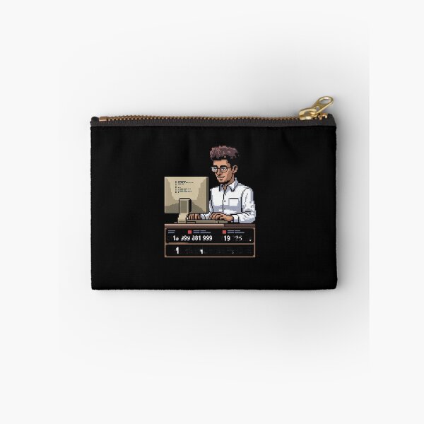 Item preview, Funny Retro Pixel Art Emergency Number designed and sold by khorbiasieno.