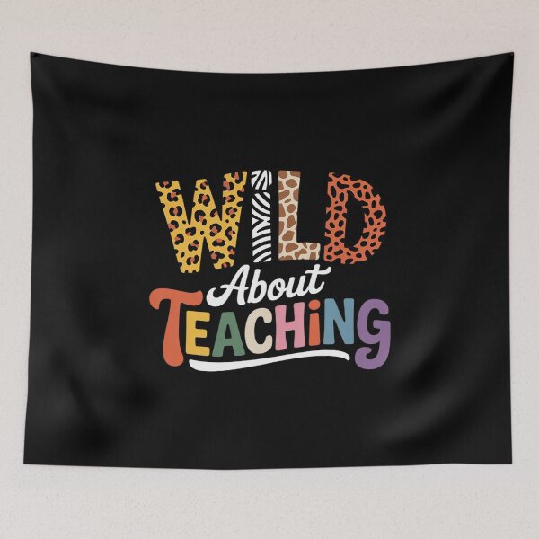 Item preview, Wild About Teaching Leopard Back To School Teacher  designed and sold by Belkisallen.