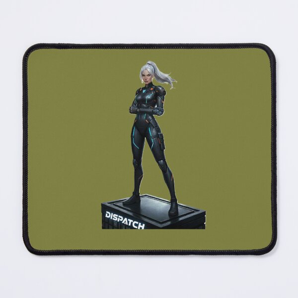 Item preview, Dispatch – Futuristic Female Warrior in Advanced Combat Suit designed and sold by DroolWorthyUS.