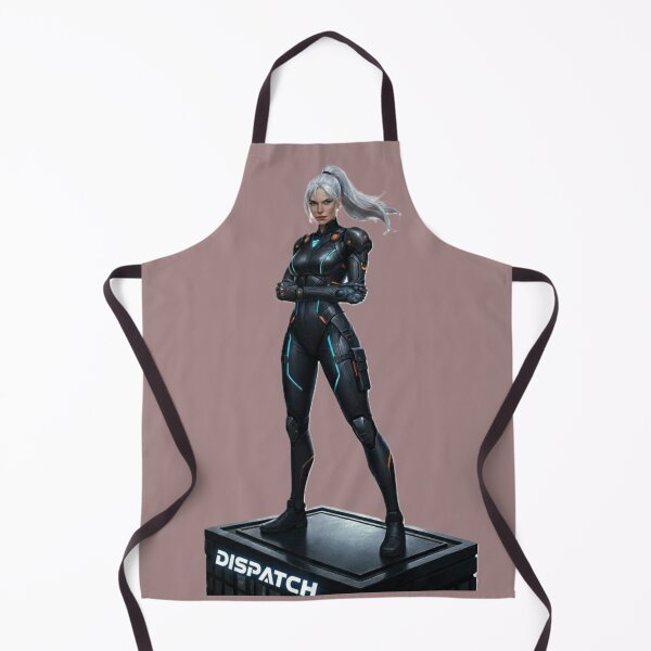 Item preview, Dispatch – Futuristic Female Warrior in Advanced Combat Suit designed and sold by DroolWorthyUS.