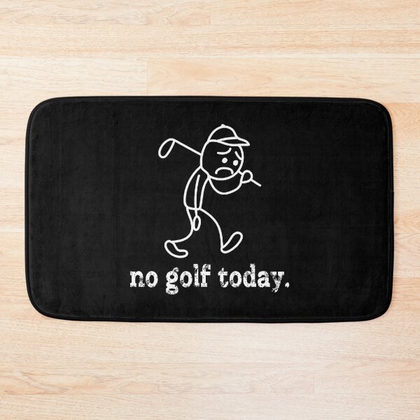 Item preview, No Golf Today Funny Sad Stickman Golfer Humor Golfers Men designed and sold by JanisPenelope.