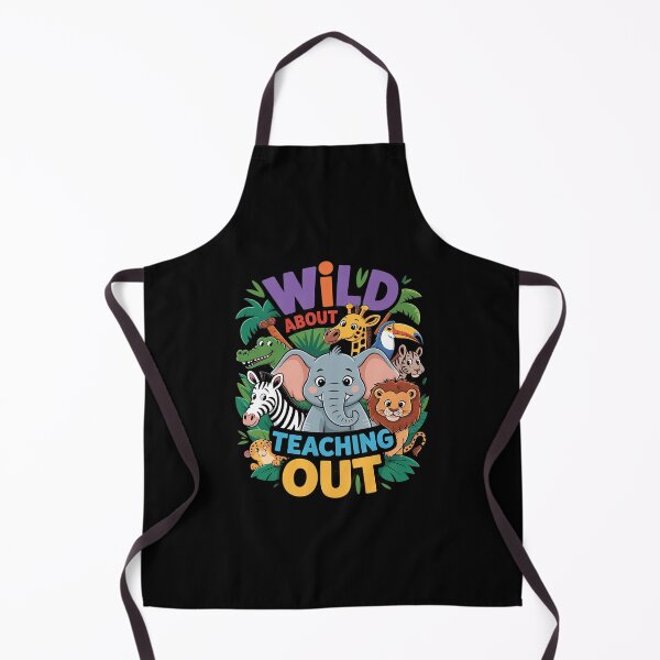 Item preview, Wild About Teaching Safari Jungle School Teacher 1 designed and sold by Belkisallen.