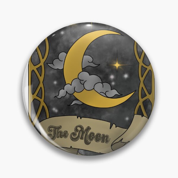 Item preview, Tarot Card: The Moon  designed and sold by darthz0815.