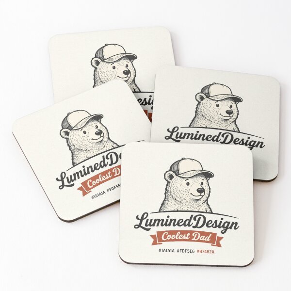Item preview, Bear Logo Design | Bold & Friendly Bear Graphic | Nature-Themed Animal Illustration for T-Shirts, Mugs, Hats & Accessories designed and sold by LuminetDesign.