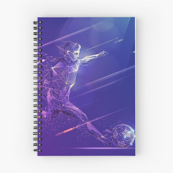 Item preview, world cup 2026 sport science technology, polygonal football player with futuristic element designed and sold by NiamLab.