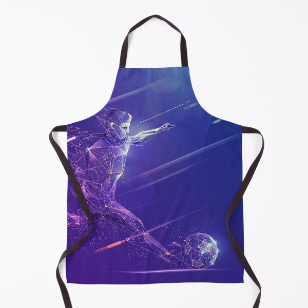 Item preview, world cup 2026 sport science technology, polygonal football player with futuristic element designed and sold by NiamLab.