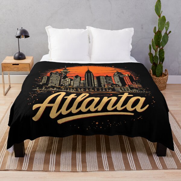 Item preview, Atlanta Skyline Vintage City Souvenir designed and sold by AveryLRobinson.
