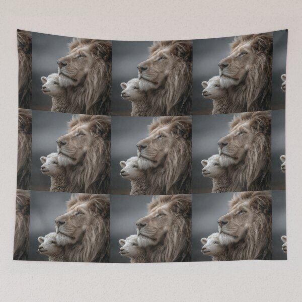 Item preview, Lion and Lamb designed and sold by Savannah Gibbs.