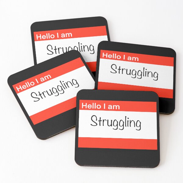 Item preview, Hello i am struggling  designed and sold by WrensDgtDesigns.
