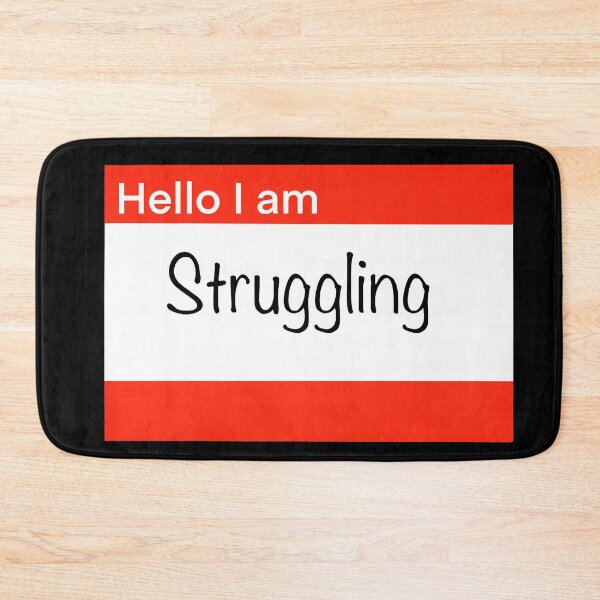 Item preview, Hello i am struggling  designed and sold by WrensDgtDesigns.