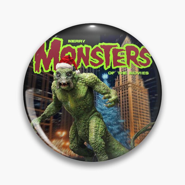 Item preview, Merry Monsters of the Movies Santa Shmoo designed and sold by 90snerd.