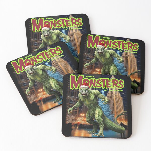 Item preview, Merry Monsters of the Movies Santa Shmoo designed and sold by 90snerd.