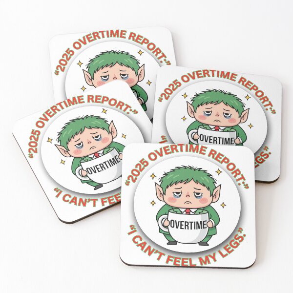 Item preview, HR Mode Elf – Funny Office Christmas Gift for Coworkers | Burnout Holiday Humor designed and sold by MskynextDigitalstudio.